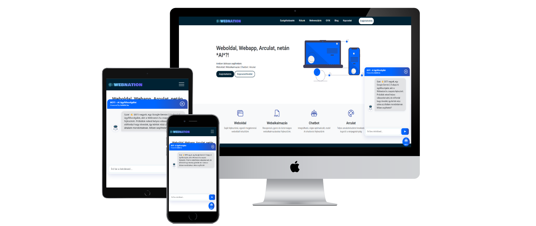 BOTi - Ai alapú chatbot